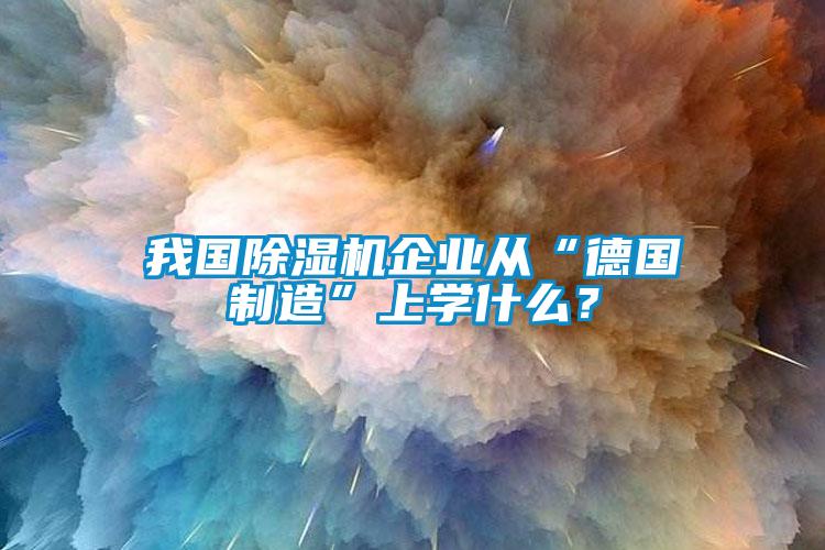 我国草莓视频APP在线企业从“德国制造”上学什么？