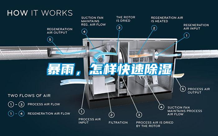 暴雨，怎样快速除湿