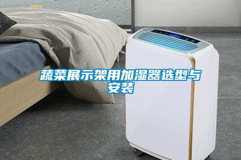 蔬菜展示架用加湿器选型与安装