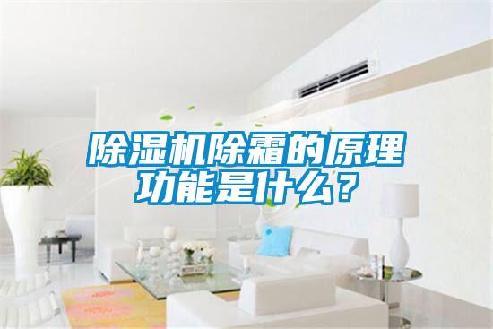 草莓视频APP在线除霜的原理功能是什么？