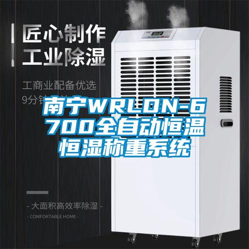 南宁WRLDN-6700全自动恒温恒湿称重系统