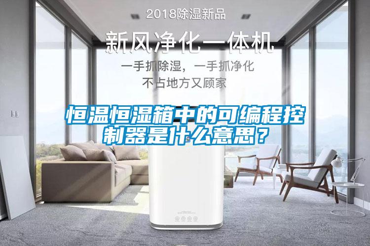 恒温恒湿箱中的可编程控制器是什么意思？