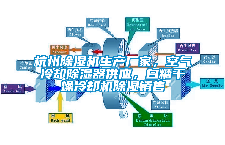 杭州草莓视频APP在线生产厂家，空气冷却除湿器供应，白糖干燥冷却机除湿销售