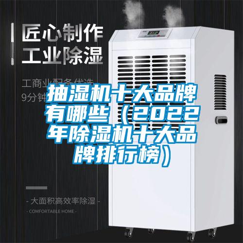 抽湿机十大品牌有哪些（2022年草莓视频APP在线十大品牌排行榜）