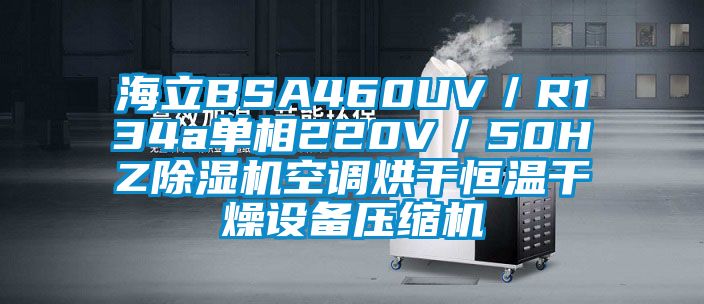 海立BSA460UV／R134a单相220V／50HZ草莓视频APP在线空调烘干恒温干燥设备压缩机