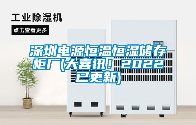 深圳电源恒温恒湿储存柜厂(大喜讯！2022已更新)